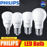 Authentic Philips LED Bulb Energy Saving Anti Lightning Long Last Cool / Warm White E27 E14 Ceiling