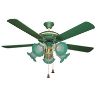 HIJAU Uchida Ceiling Fan 52in Green 5-Light CF247HG