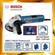 Bosch GWS7-100ET Angle Grinder With Speed Control adjust speed