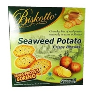 BISKOTTO seaweed potato crispy biscuit 400gr