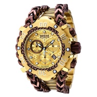 Invicta [flypig]Reserve Chronograph Quartz Gold Dial Mens Watch{Product Code}