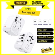 REMAX RP-U11 (35W) / RP-U23 (12W) Astro Series Universal Charger Adapter Multiple Adapter For Travel