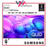 Samsung Q6F QLED 4K Smart TV | 55" 65" 75" 85" | Q4 Lite Processor Quantum Dot 100% Color Volume | Q
