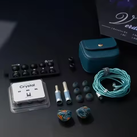 Kinera Imperial Verdandi Bone Conduction 1BC+2BA+2EST+1DD HIFI Wired Best In-Ear Earphone Monitor wi
