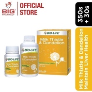 BiO-LIFE Milk Thistle & Dandelion (350's) [Free 30 Tablets]