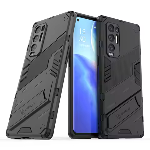 Phone Holder Case For Oppo Reno 5 Pro Plus 5G Case Hard Armor Full Cover For Oppo Reno 5 Pro Plus Ca