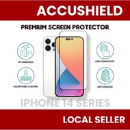 AccuShield iPhone 14 Pro Max/14 Pro/14 Plus/14 Screen Protector Tempered Glass