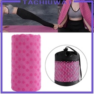 [Tachiuwa1] Hot Yoga Mat Towel Non Slip Practice Yoga Towel for Pilates Travel Workout