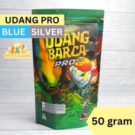 El BARCA (NEW) Shrimp BARCA PRO Blue Booster 50gr | Channa Barca Feed, Auranti, Blue Buttonscarves, 