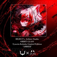 R REJET x Arbiter dio Secondary Gaming Tempered Glass Mouse Pad fps Dedicated Mouse Pad