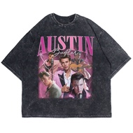 OVERSIZE AUSTIN BUTLER THE CARRIE DIARIES WASHING VINTAGE TEE (OVERSIZE WASHED T-SHIRT)