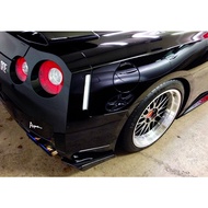 ((The Whole Taiwan Can Install) Nissan 09-10 Japanese Ares GTR R35 J Type Carbon Fiber Upgrade Rear 
