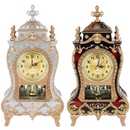 European Desk Clock Fashion Clock Antique Home Decoration Clock Music Clock
