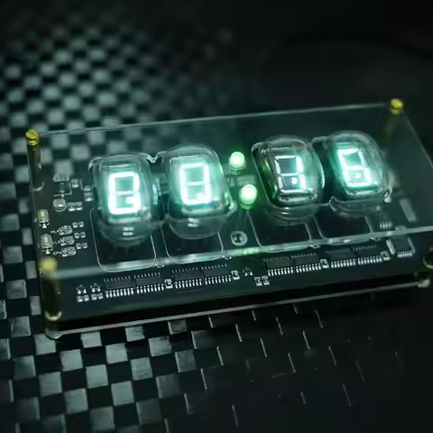 IV22 VFD Fluorescent Tube Clock Nixie Tube