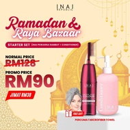 STARTER SET - 1X HENNA HAIR COLOUR + 1X HAIR CARE  INAI REPUBLIC