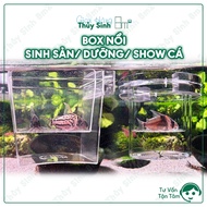 2-LAYER FLOATING BOX FOR FISH Breeding | FISH SHOW BOX, FISH NUTRITION | 8M2