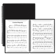 Sheet music file, writable, band file, sheet music holder, music notebook, writable sheet, score, wi
