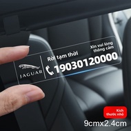 YILUYAFU | Thẻ Di Chuyển Xe cho Jaguar