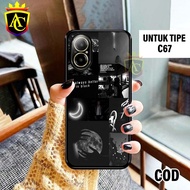 HP Latest Realme C67 Case - Glossy Hardcase casing Realme C67hp [Motif - Aesthetic 01] - AnekaCase s