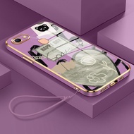 Casing HP For OPPO F7 F5 F5 Youth Case Casing Tulip Heart Pattern Casing Casing Silicone Softcase HP