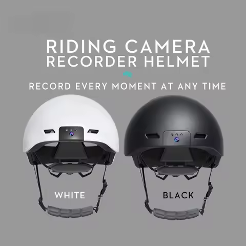 RAW20 Helmet Camera 1080P HD Camera 1300mAh Battery Life 130° Multi-mode Wind-breaking Streamlined S