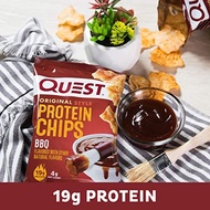 Quest Nutrition Protein Chips, BBQ, 19G Protein, Low Carb, Gluten Free, Potato Free, Baked