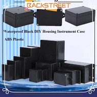 BACKSTREET DIY Housing Instrument Electronic Project Box, ABS Plastic Waterproof Electric Supplies, 