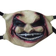The Fiend Bray Wyatt Mask Latex Wrestling Halloween Mask Scary Demon Costume Cosplay Props Adjustabl