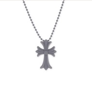 CHROME HEARTS SILICONE NECKLACE-GREY