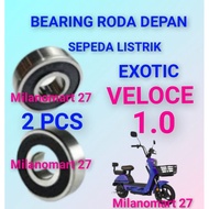 Exotic veloce 1.0 front wheel bearing exotic veloce 1.0 electric bicycle front wheel bearing