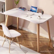 Simple Writing Dining Table Desk Wooden Desktop One Piece Wholesale Computer Desk Student Study Bedr