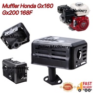 Honda Gx160 Muffler Exhaust Gx200 168F 5.5hp 6.5hp 7.0hp 7.5hp Ousen Enjin Pam Air Ogawa Engine Muff