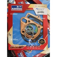 ASHUKA TOP set Gasket (Head+Block) Set (COPPER) 53mm 55mm 56mm 57mm EX5 DREAM /WAVE100 /EX5 CLASS 1/