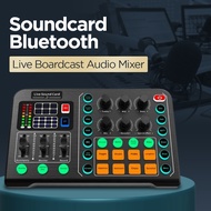 Live Soundcard Bluetooth Pro M6 Live Broadcast Streaming Audio Mixer