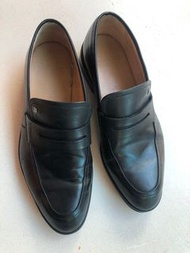 Bally black leather shoes 黑皮鞋
