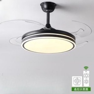 北歐電扇燈（48吋白色6檔變頻+遙控+壁控）