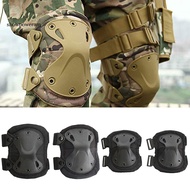 SP Outdoor Hunting Sports Army Airsoft Safety Protective Cover Elbow Knee Pad Set