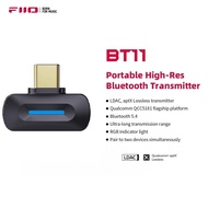 FiiO BT11(Type-C) Bluetooth 5.4 Transmitter for Mobile/Game Player to Wireless Headphones LDAC/AptX 
