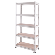 G.House Online HUMMER ชั้นวางของเหล็กพื้นไม้ 5 ชั้น CG รุ่น YH-SF023G1C 70x30x150ซม. สีเทา ของแท้