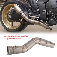 GSXR 600 750 K6~K11 R1 FZ1N FZ1000 CB400 GSXR1000 Exhaust Pipe Middle Section