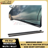 Mercedes Benz A Class CLA W176 A180 A200 A250 W117 CLA180 CLA200 CLA250 AMG Line Bodykit Side Skirt 