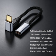 KAIYUE 1m/2m/3m USB3.1 10Gbps Type C to C ThunderBolt3 Data Cable For Macbook PD 100W 5A QC4.0 3.0 U