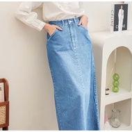 Preloved Kay Denim Skirt by Giyomi ID