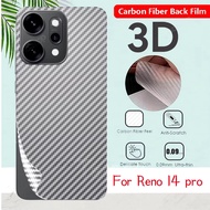 OPPO Reno14(พร้อมส่งในไทย)ฟิล์มหลังลายเคฟล่าOPPO Reno 14 5G/OPPO Reno 14Pro 5G/OPPO Reno 14F 5Gตรงรุ