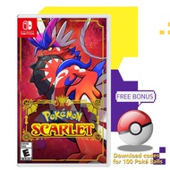 Nintendo Switch™ Pokemon Scarlet and Violet + The Hidden Treasure of Area Zero (By ClaSsIC GaME)