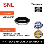 7artisans Leica Adapter to Canon RF-Mount or Nikon Z-Mount Camera