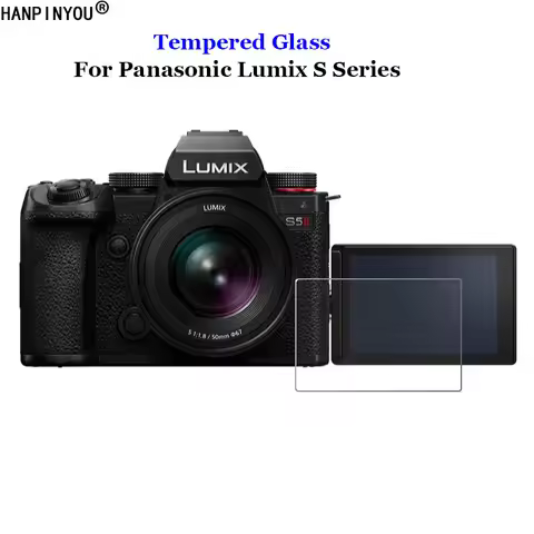 For Panasonic Lumix S5 Mark II IIX S5M2 S5M2X DC-S5GK-K S1 S1R S1H Tempered Glass 9H 2.5D Camera LCD