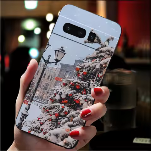 Phone Case For Google Pixel 10 9 Pro XL 9A 8 7 6 Pro Pixel 8A 7A 6A Pixel 8 7 6 5 Santa Christmas Tr