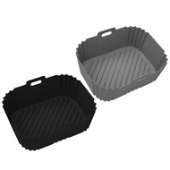 WMMB Pack of 2 Innovative Fryers Tray Easy to Use Basket Air Fryers Oven Cooking Tray Practical Air Fryers Tray
