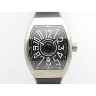 DL VANGUARD V45 TI TF 1T01 BEST EDITION GRAY DIAL ON GRAY GUMMY STRAP A2892
